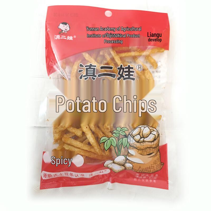 Dian Er Wa Spicy Hot Original Cut Potato Strips