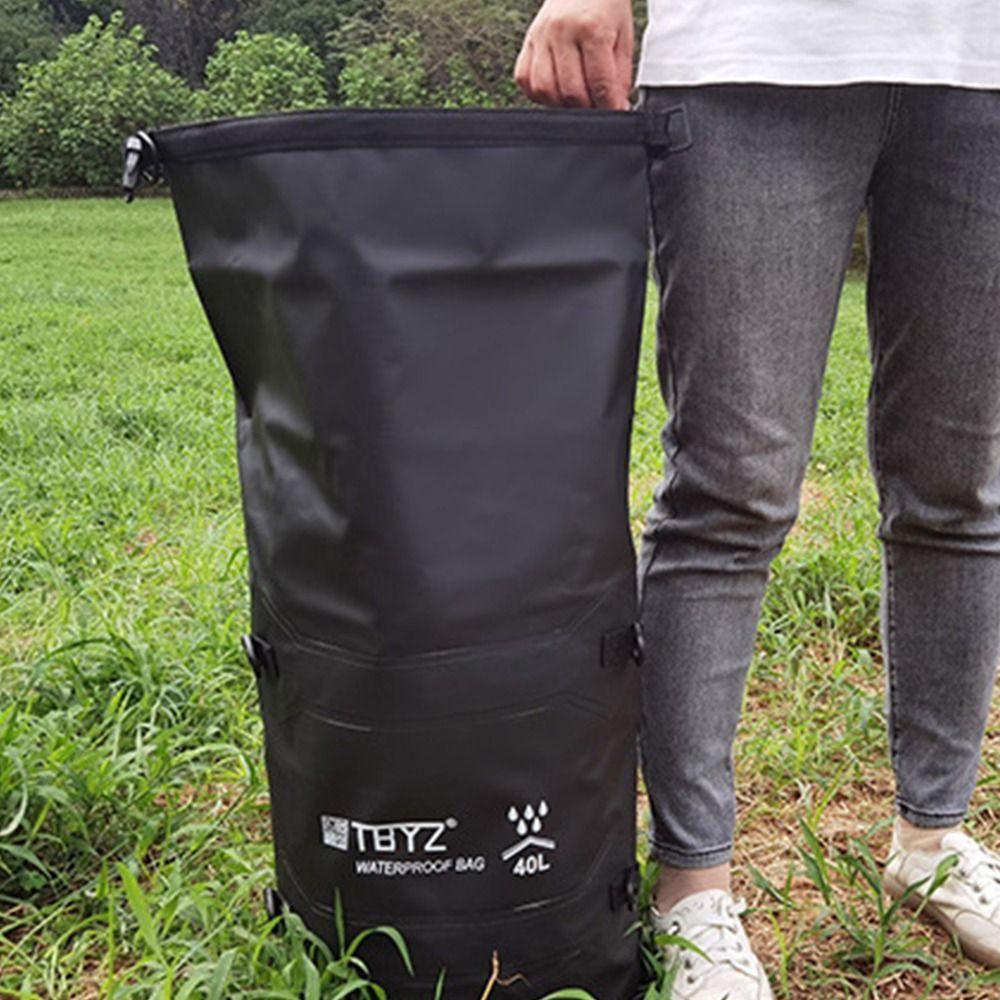 Waterproof Bicycle Rear Seat Bag 40L Capacity Bike Carrier Bag Durable Travel Bag  Adventure Riding