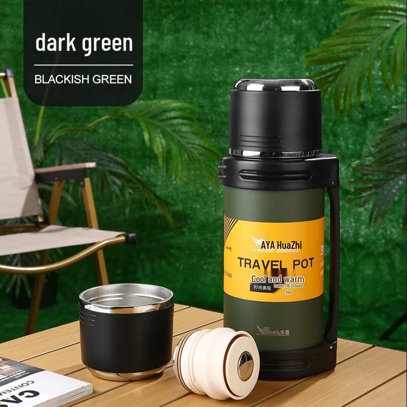 Shangqi Outdoor 316 Stainless Steel Insulated Travel Thermos Flask