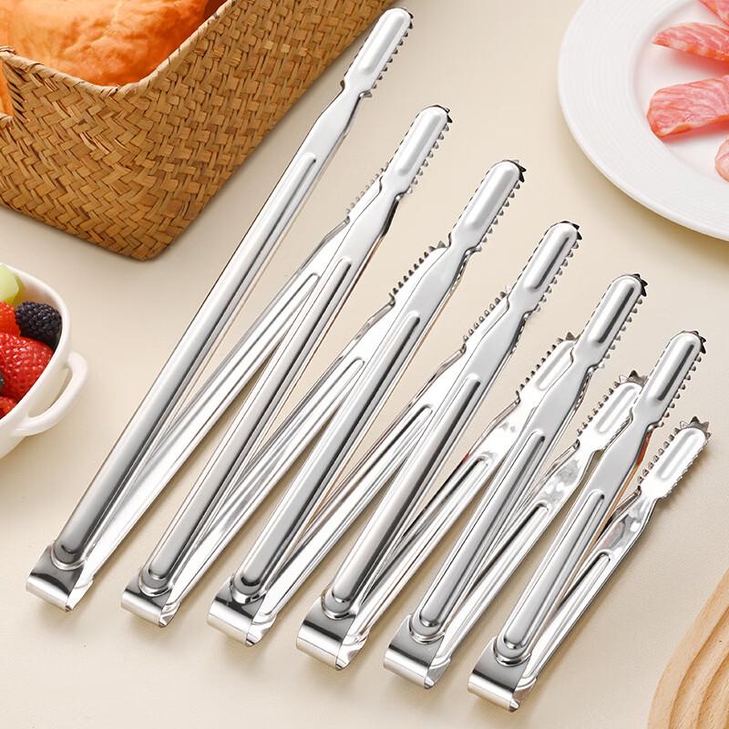 12-inch Stainless Steel Kitchen Ice Tongs