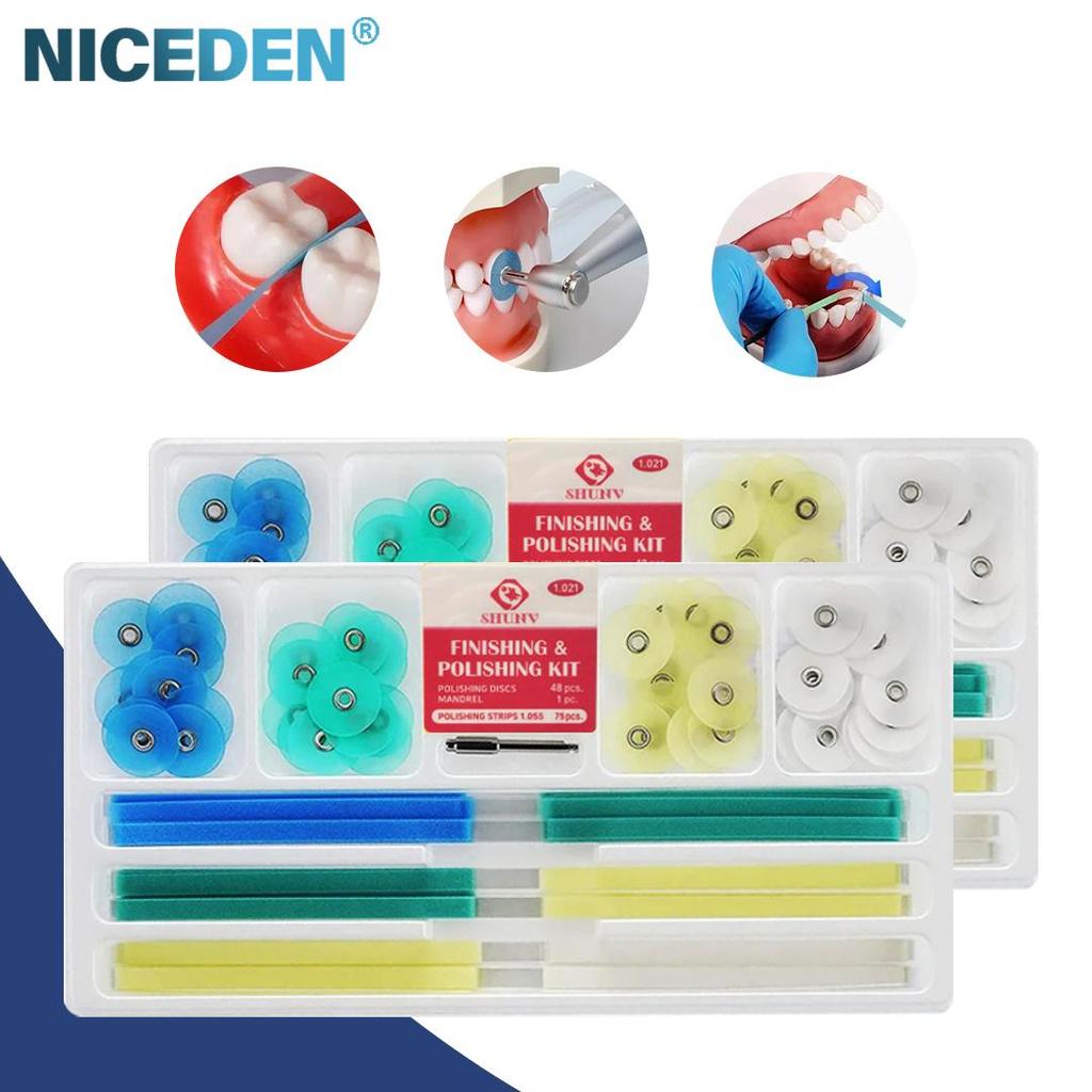 Niceden Dental Resin Composite Material Diamond Polishing Disc and Strips