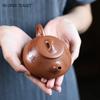 170ml High-end Chinese Yixing Purple Clay Teapot Beauty Kettle Famous Handmade Stone Scoop Tea Pot Raw Ore Zisha Tea Set Teaware