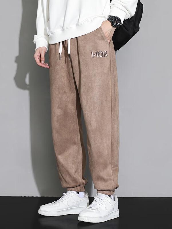 Dingfengbaoluo Men's Spring Summer Casual Jogger Pants