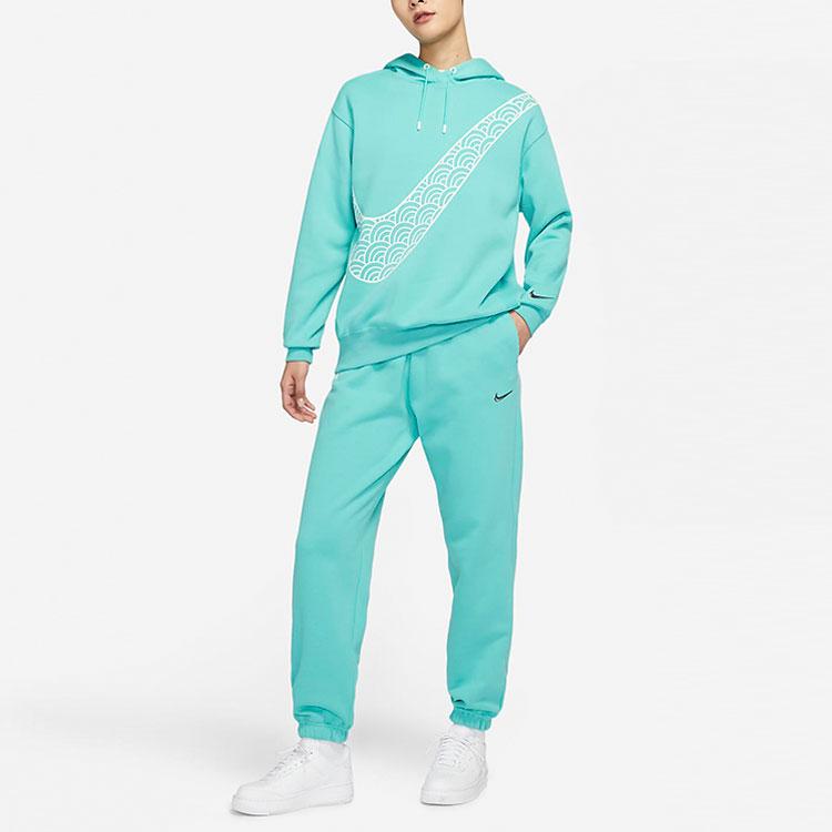 Nike Cny Series Sportswear Essential High-Waisted Fleece Joggers Women Bottoms Washed-Teal DQ5369-392