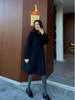 Princess Sister: Elegant A-line Double-Faced Wool Coat for Women - Autumn/Winter 2025 Collection