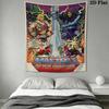 He Man Wall Tapestry Aesthetic Wall Hanging Printed Fabric Blanket Decorative Tapestries for Bedroom Living Room Home Decor