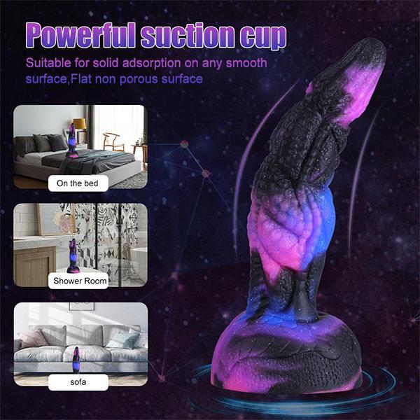 Realistic Silicone Animal Dildo Vaginal G-spot with Suction Cup Huge Monster Dragon Dildo Female Sex Toys for Women