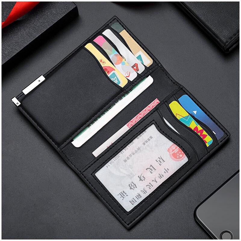 Simplicidade moda cartões de couro real carteiras homens fino titular do cartão de crédito fino id vip titular do cartão terno negócios dos homens acessórios