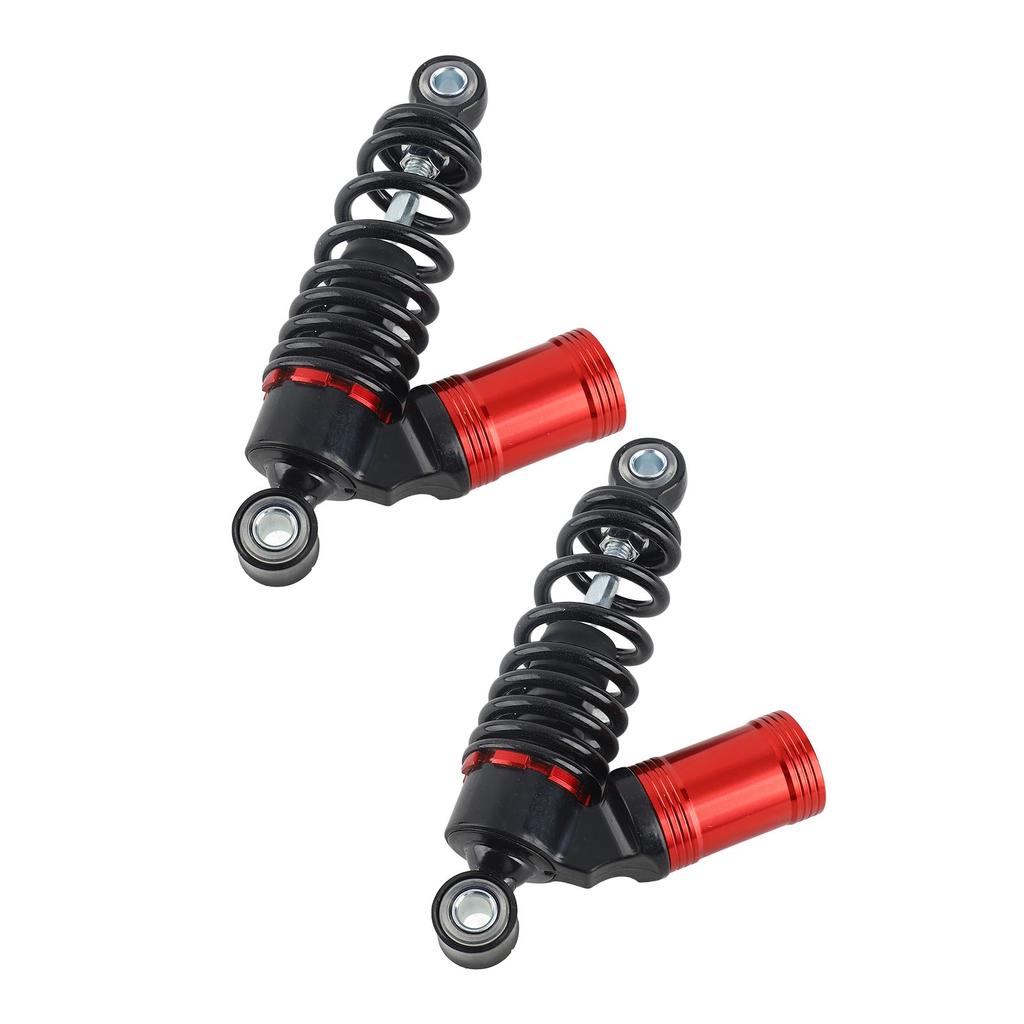 Pair of 180mm Shock Absorbers Aluminum Alloy High Performance Spring for Dirt Bike Go Kart ATV Quad Scooter