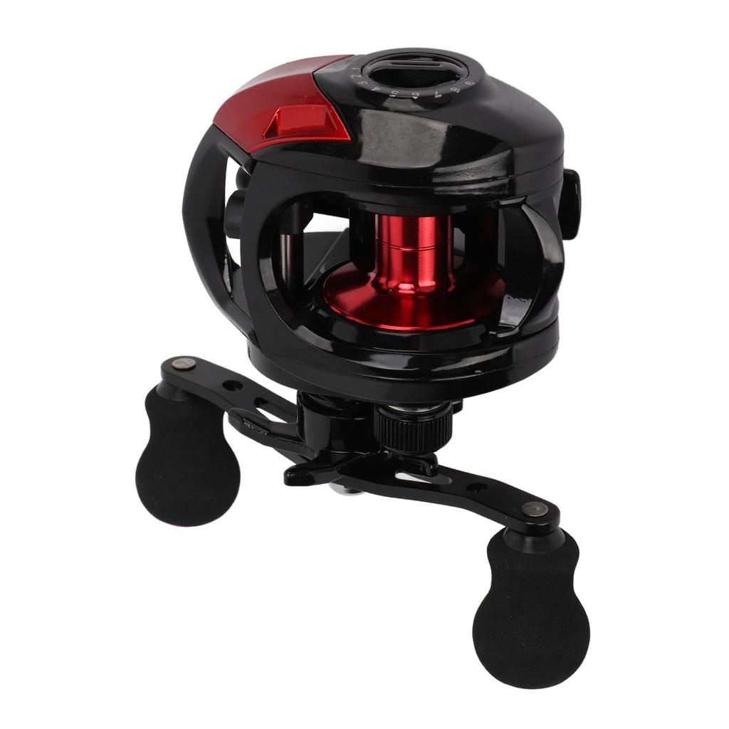 7.2:1 High Speed Baitcasting Reel Strong Braking Force Durable Magnetic Brake Fishing WheelLeft