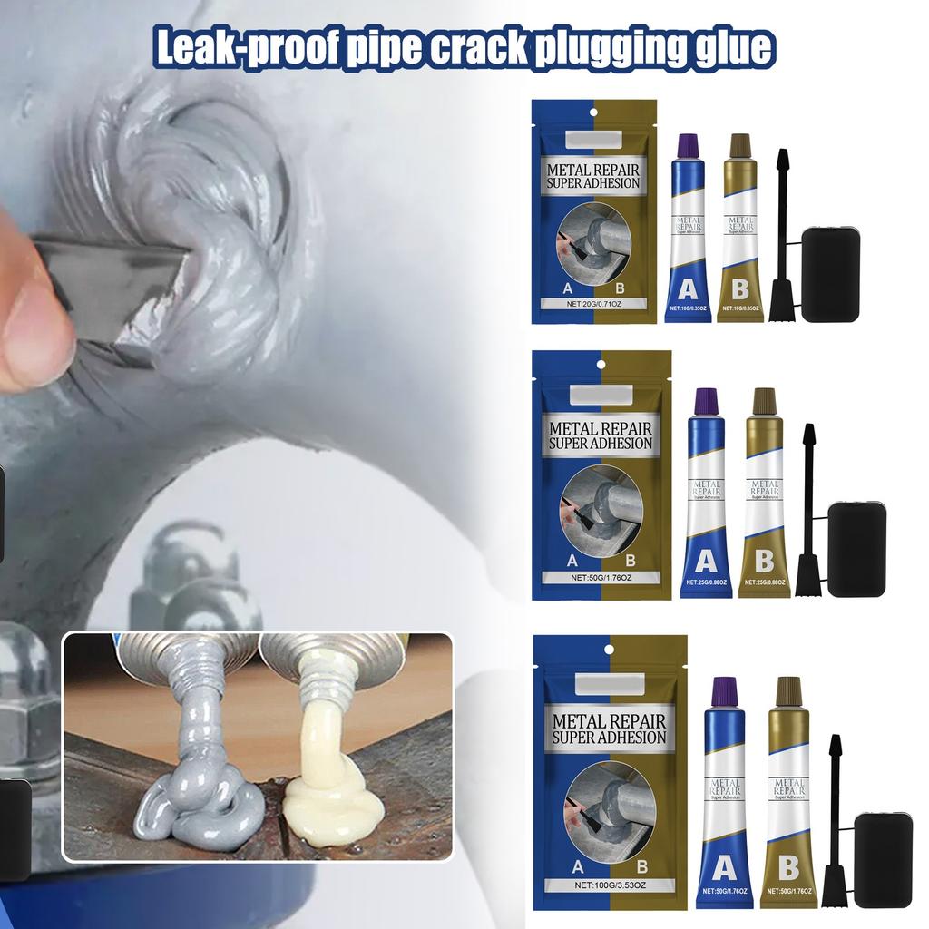 Casting Glue  Glue Leakproof Metal Products Surface Crack Plugging Adhesive Glue