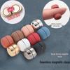 Bonbonfarbe Magnetische Brosche & Schalclip - Zweifach verwendbarer Reversverschluss für Damen Schals