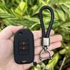2 3 Buttons Silicone Car Key Cover Protect Skin Shell Rubber Case for Honda Accord 9 Crider Civic Jade SPIRIOR CR-V Fit Flip Key