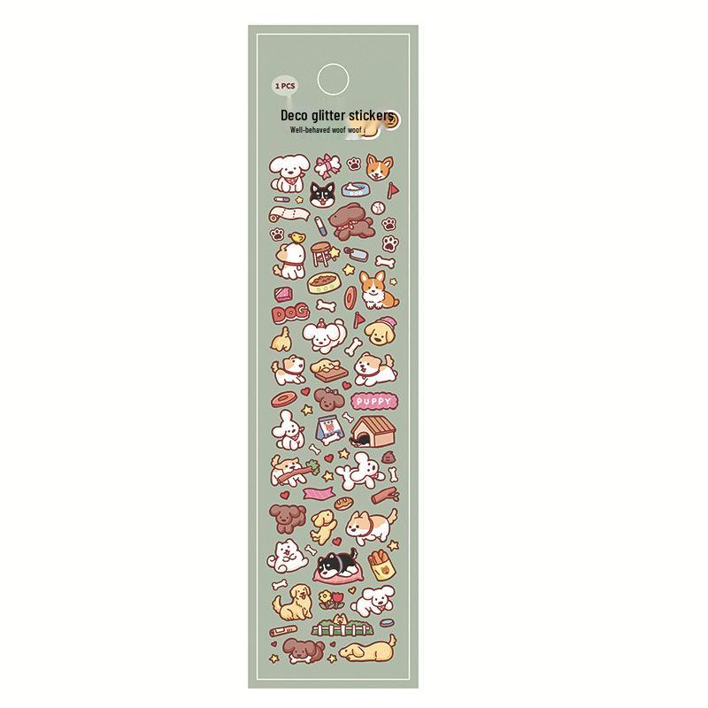 Muzili Deco Dot Stickers - Little Nose Ga - M5 Journal Decoration