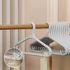 5 Portable Household Hangers Non-Slip Single Shoulder Corner Hangers Clothes Drying Rack Clothes Hanger Thickened Hangers