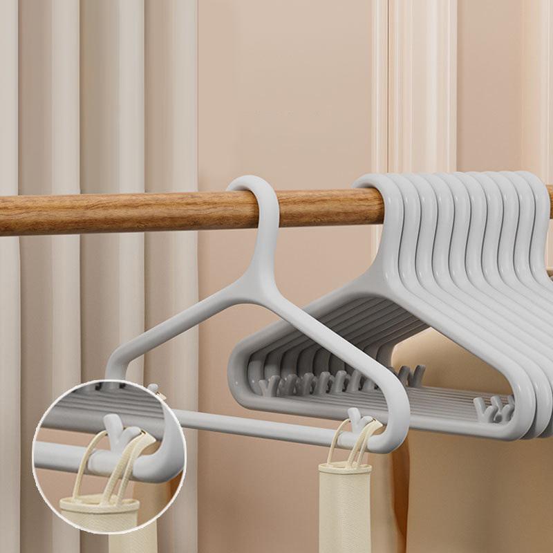 5 Portable Household Hangers Non-Slip Single Shoulder Corner Hangers Clothes Drying Rack Clothes Hanger Thickened Hangers
