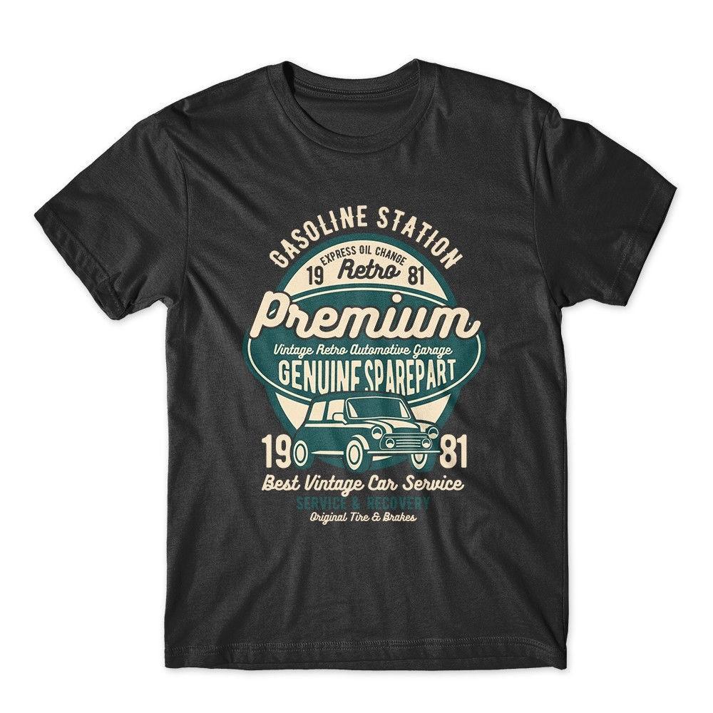 

Premium Garage Tshirt Classic Car Shirt 100% Cotton Premium Tee New S