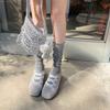 Blogger Crossband Functional Wind Ballet Mary Jane Casual Shoes Women's Sneakers