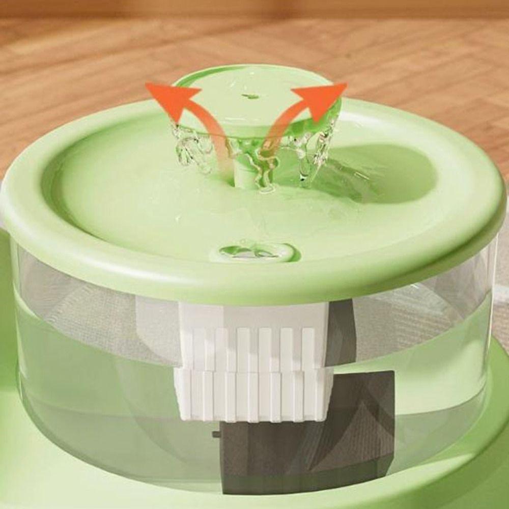 Mute 2-in-1 Pets Water Fountain Auto Filter Pet Feeder Pet Supplies Cat Drinker Bowl  for Home