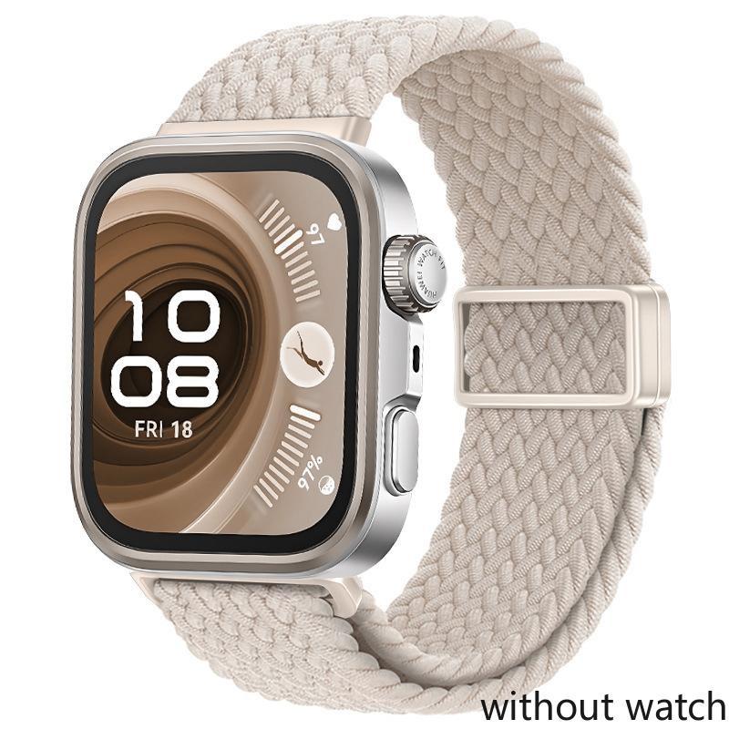 Nylon Magnetic Strap for Huawei Watch Fit 4/3 Braided Breathable for Huawei Watch Fit 4 Pro Sport Bracelet Watchband Accessories