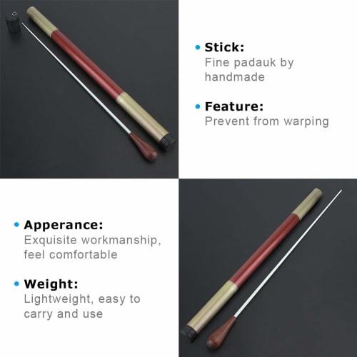 Conductor's Baton with Case, Redwood Music Baton, Music Conductor's Baton, Chorus, Symphony, Gift