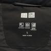 Uniqlo Long Sleeve Seamless Down Jacket L Black Series Hood Men's Used