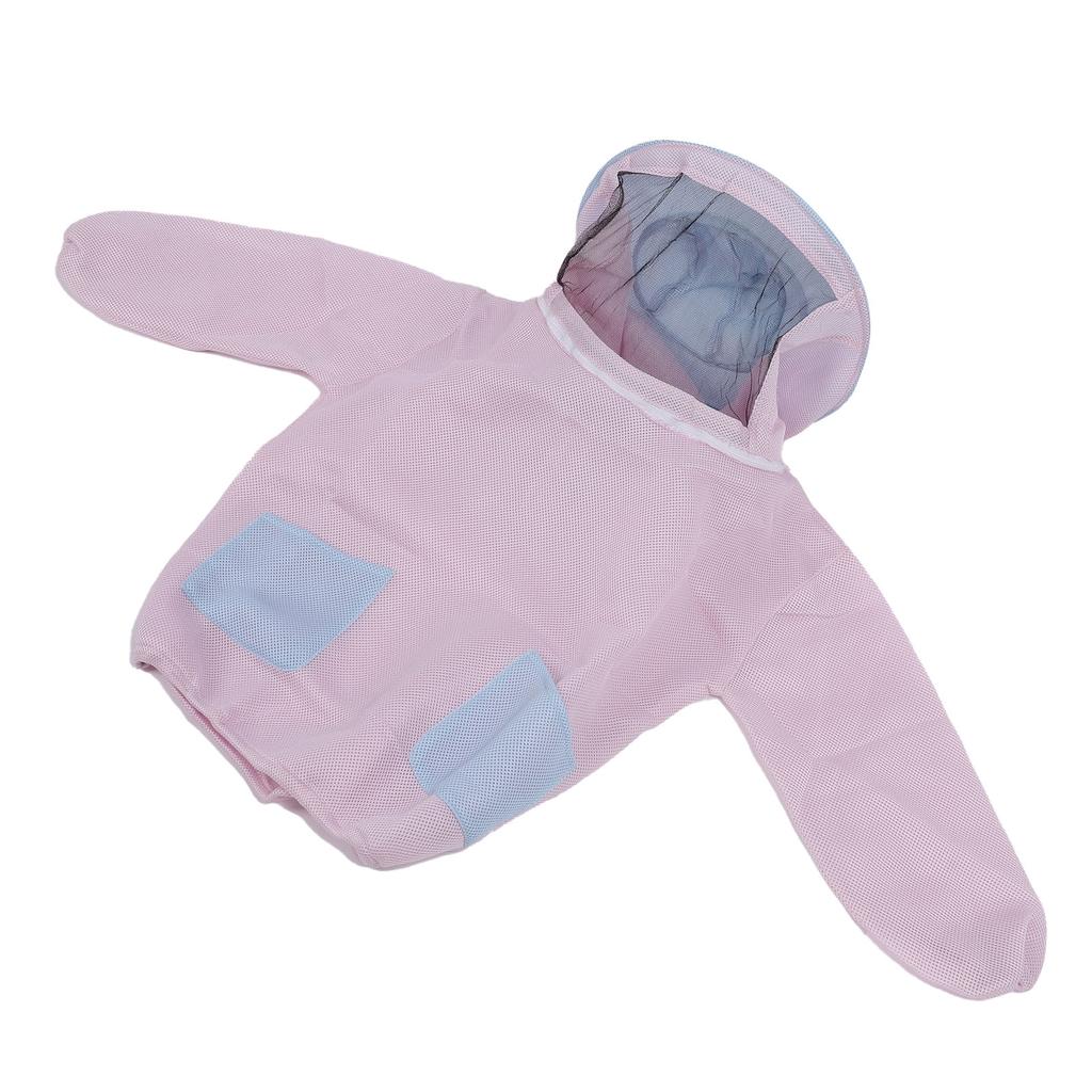Beekeeping Jacket, Beekeeping Clothes Jacket with Breathable Mesh Veil, Beekeeping Suit for Women Beginner Beekeepers