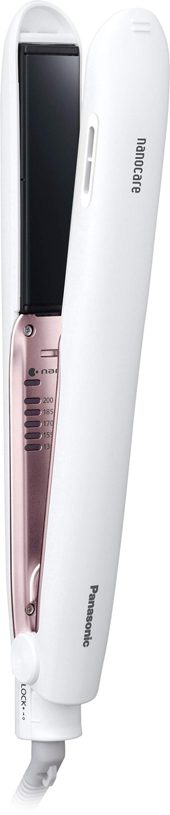 

Panasonic Hair Iron Straight Nano Care Overseas Compatible White EH-HS9E-W
