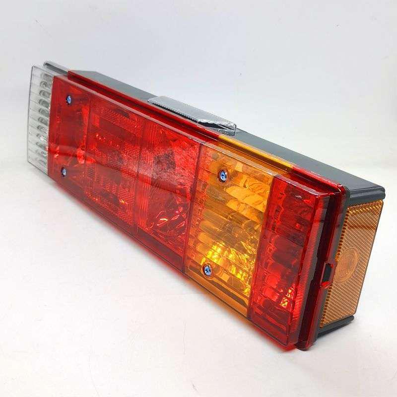 Compatible LED Rear Tail Light Assembly for Shacman Delong X3000, New M3000, F3000 - Universal Brake Light Parts.