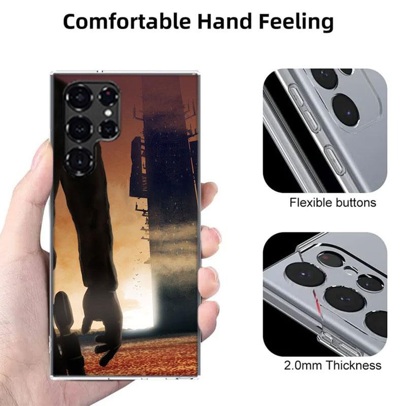 Stephen King The Dark Tower Capa Phone Case For Samsung S26 Ultra S25 Edge Galaxy S23 S21 S20 S24 FE S22 S10 Plus Cover Clear TP