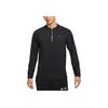 Nike DNA Dri-Fit LeBron Solid Color Quick-Dry Panel Pullover Long Sleeve Basketball Shirt Men tops Black FZ1031-010