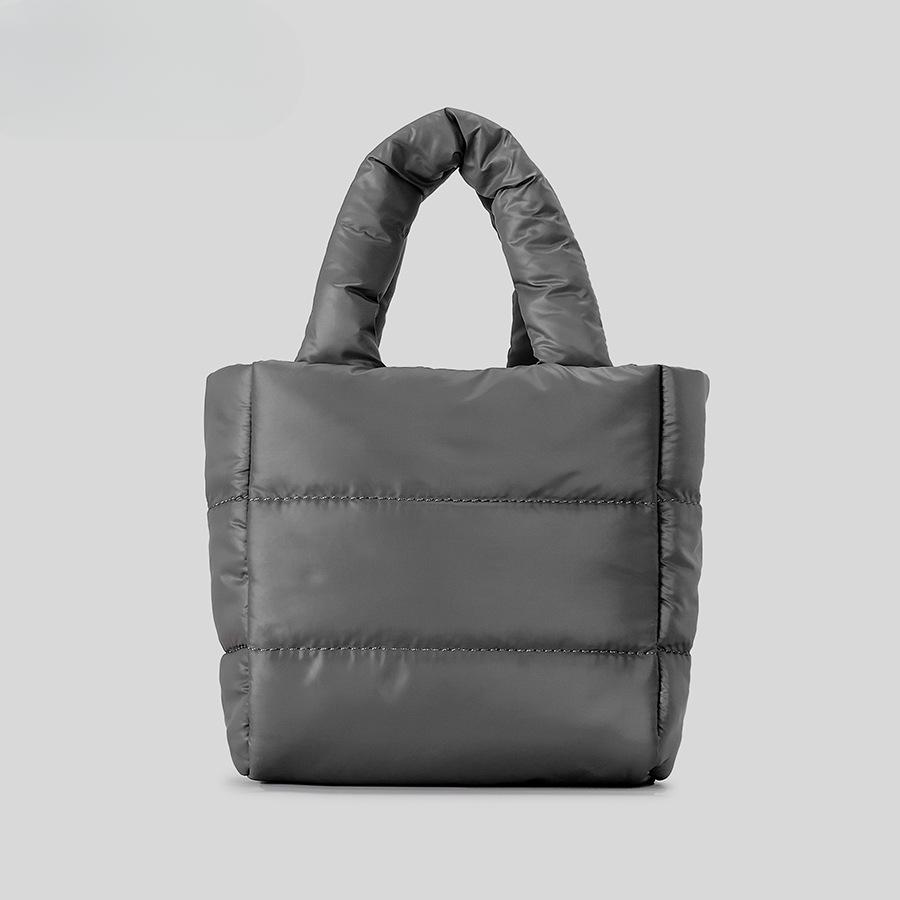 Jednoduchá lehká nylonová taška Malá dámská taška Clip Bavlněná kabelka Crossbody kabelka přes rameno