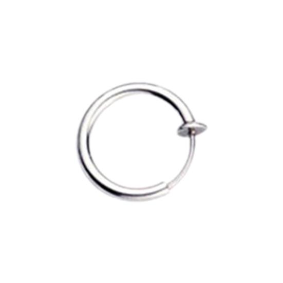 

1шт унисекс крутые серьги круглые серьги-кольца без пирсинга ушей зажим для сережек 12mm