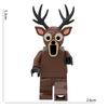 99 Nights In The Forest Deer Owl Goat Monster Handmade DIY Decor Building Set Model Assembled Blocks For Children Plastic New