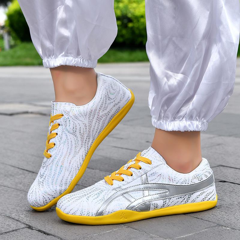 Parent-child tai chi shoes outdoor training shoes spring and autumn tai chi practice shoes martial arts morning exercise shoes beef tendon s