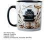 Personalisierte Friseur Tasse Keramik 330ml Friseur Kaffeetasse mit Gold