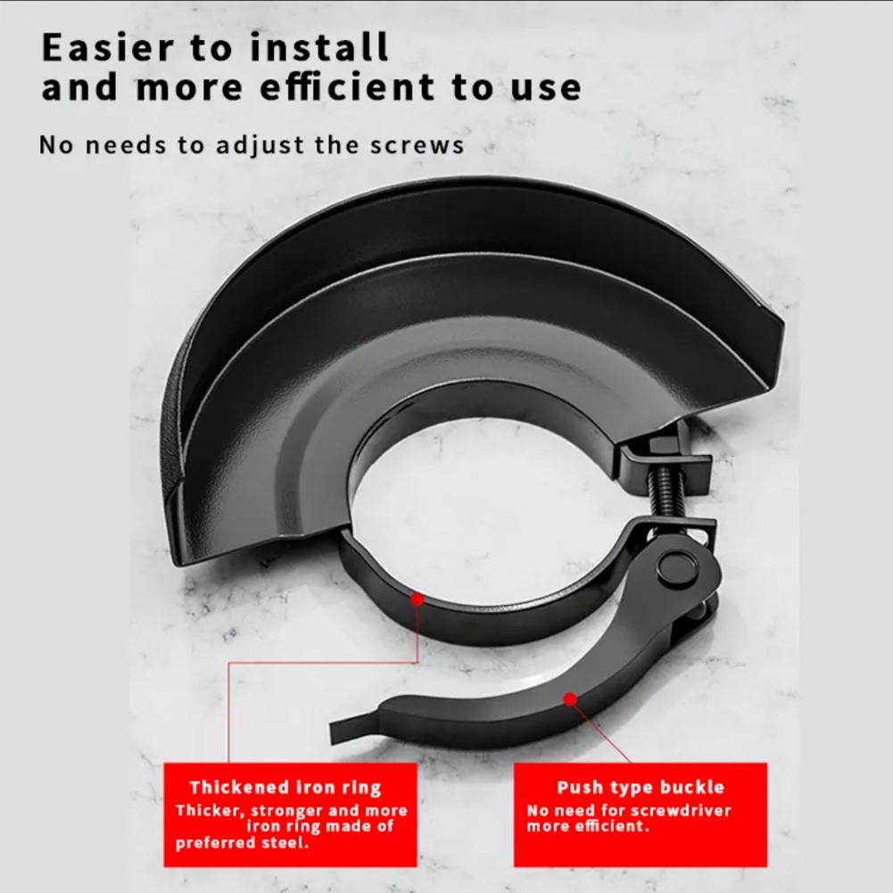 Cubierta protectora de seguridad para amoladora angular de 100/115/125/150 mm, cubierta eléctrica rápida, herramienta de pulido, repuesto T5I0