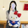 Navy KT cat doll cute Hello Kitty plush doll children sleeping pillow