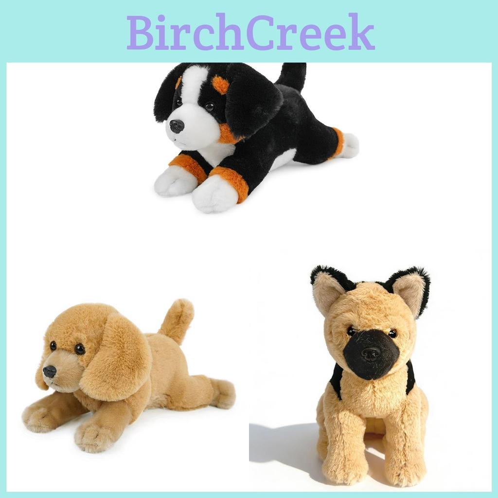 Golden Retriever Plush Toy With Short Pile Fabric For Kids And Collectors