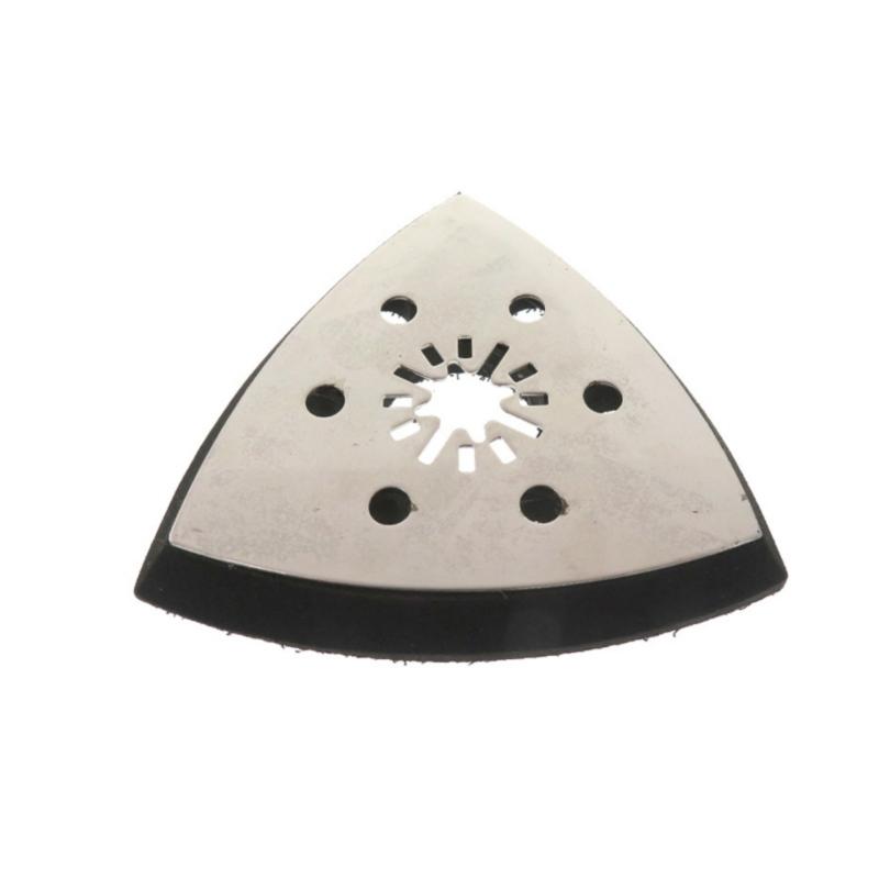 

Professional 6 Hole Triangular Sanding Pad Stainless Steel Base Plate Enhances Dust Control Suitable For Precise Sanding
