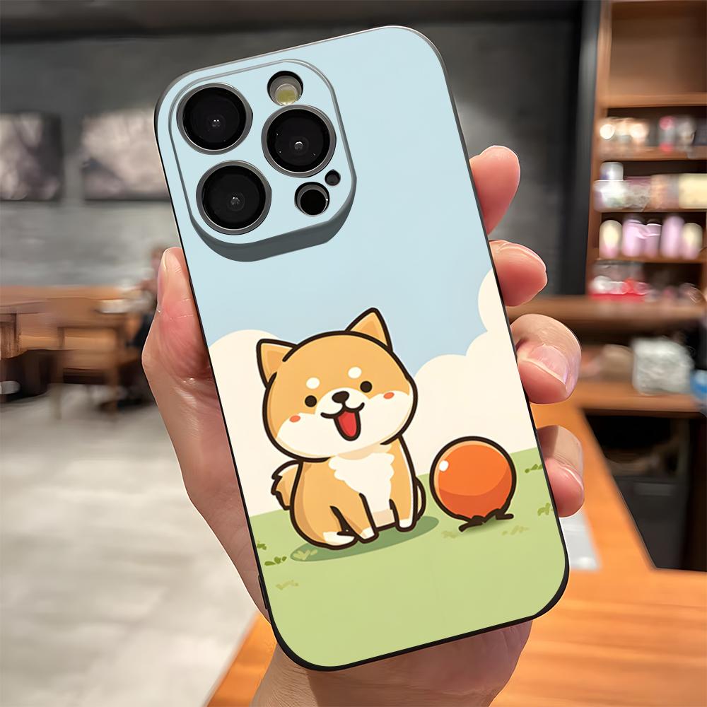 S-Shiba I-Inu Phone Case For IPhone 17 Pro Max 15 Pro 16 14 Plus 12 13 Mini 11 Pro Shockproof Soft Cover