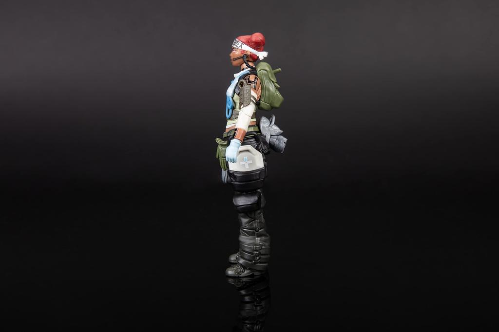 Licensed Apex Legends Figure Lifeline Movable Figure [Officially Product] 6-inch Pre-painted