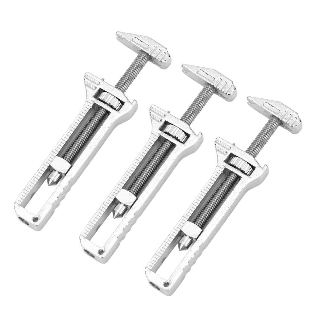 3PCS Mini Multitool Wrench Adjustable Wrench Multifunctional Bottle Opener for Backpacking Camping Hiking
