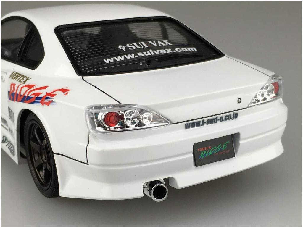 Aoshima Bunka Kyozai The Tuned Car Series 8 Nissan VERTEX S15 Silvia 1999 Plastic Model Kit Co., Ltd. (AOSHIMA) 1/24 No.