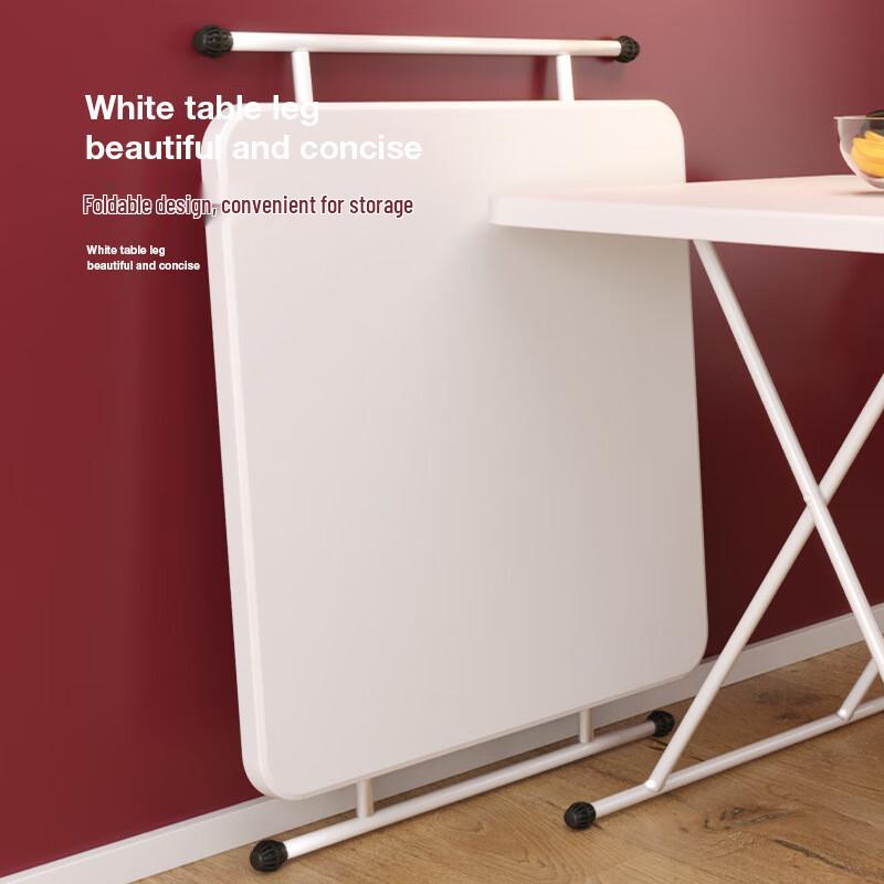 Household Folding Square Dining and Study Table
