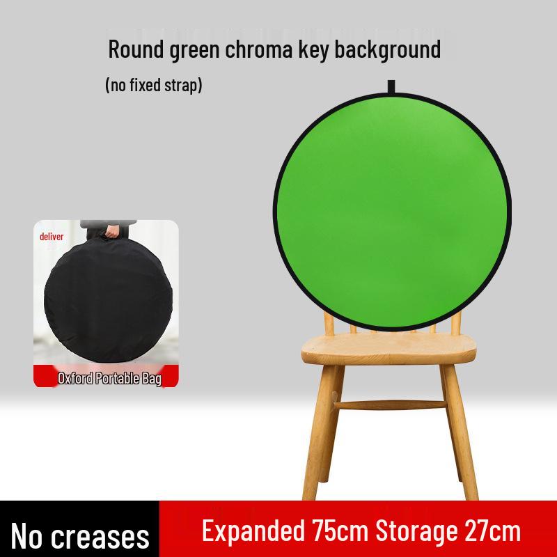 

Двусторонний складной зеленый и синий экран Tianrui для видеосъемки в помещении/на улице