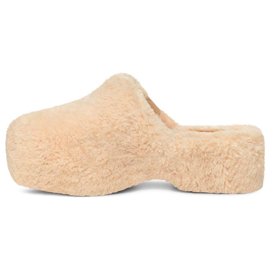

UGG Удобные модные тапочки женские туфли натурально-белые 1130950-NAT 36