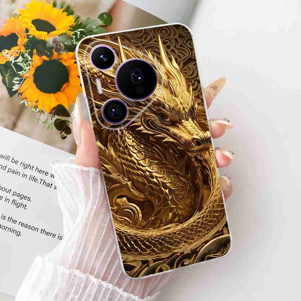 For Huawei Pura 70 Pro HBN-LX9 Case Luxurious Pattern Butterfly TPU Back Cover For Pura 70Pro+ 70 Pro Plus HBN-AL10 Phone Shell