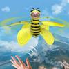 Drone RC Bee Induction Aircraft Infrared Sensing Hand Sensor Portable Helicopter Flying Kids Gift