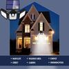 LED Solar Lights Motion Sensor Lights 3 Modes Outdoor Waterproof Sunlight Solar Powered Street Light Wall Lamp Garage Lighting